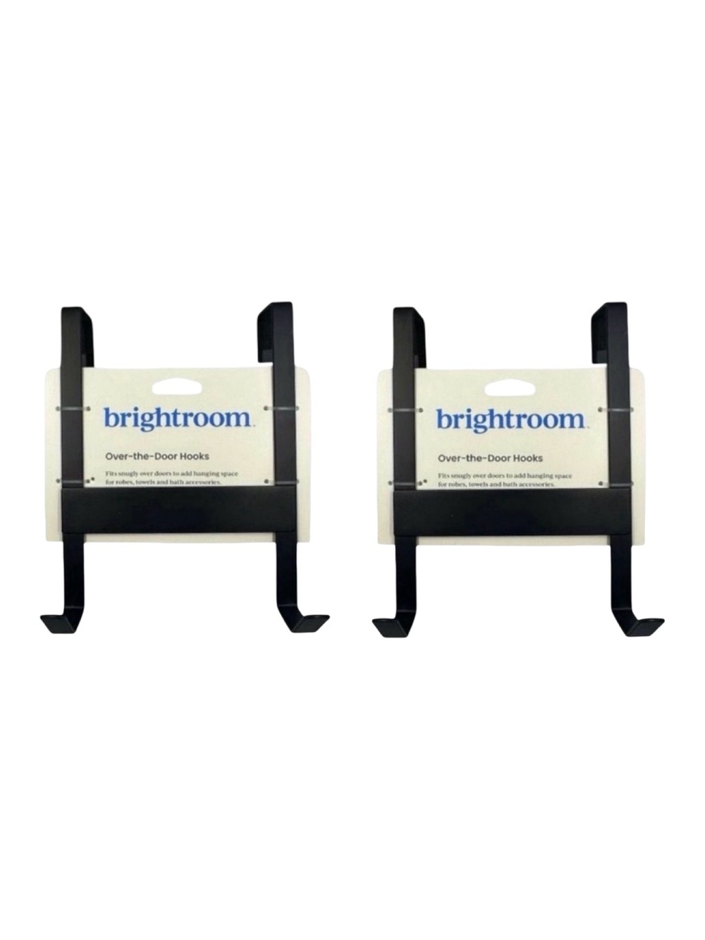 Brightroom Over-The-Door Hooks - 2 Pack